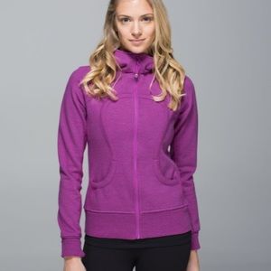 Lululemon Scuba Hoodie II
Heathered Marled Ultra Violet